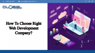 How To Choose Right Web Development Company?