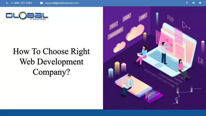 how to choose right web development company