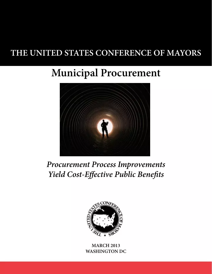 the united states conference of mayors