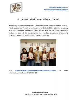 baristacoursemelbourne