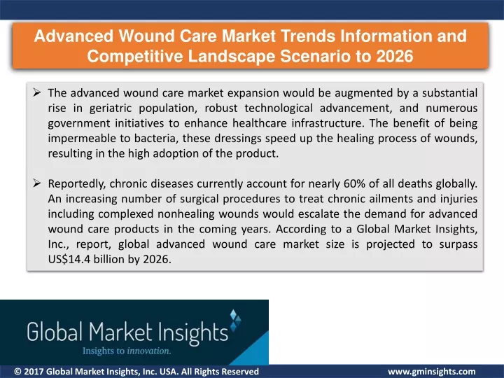 advanced wound care market trends information