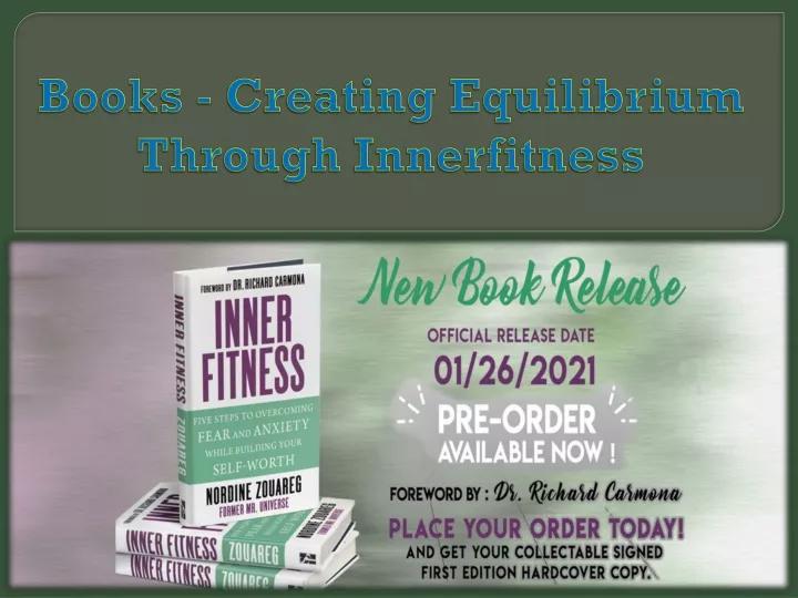 books creating equilibrium through innerfitness