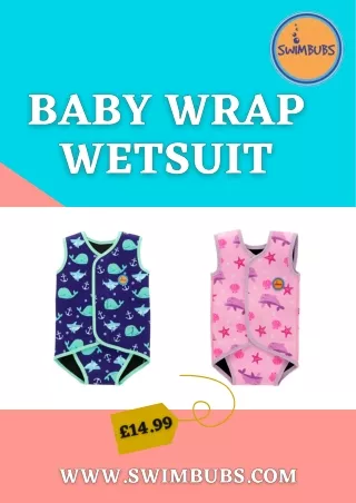 Shop Soft Baby Wrap Wetsuit | Swimbubs