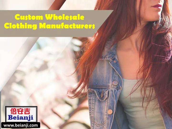 custom wholesale clothing manufacturers