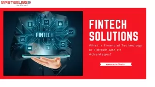 What Is Financial Technology or Fintech And Its Advantages?