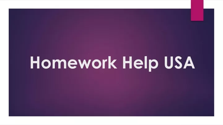 homework help usa