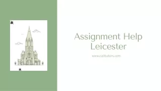 assignment help leicester