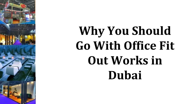 why you should go with office fit out works
