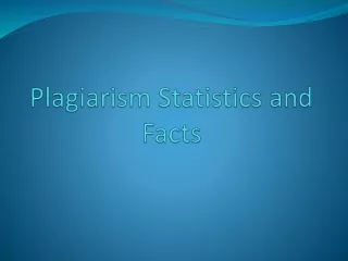 plagiarism statistics and facts