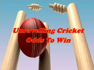 Finding Top Cricket Sports & Cricket Odds Live