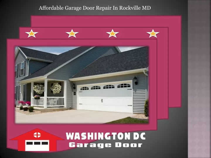 affordable garage door repair in rockville md