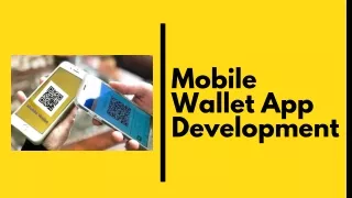 Mobile Wallet App Development