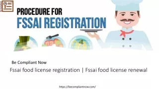 be compliant now