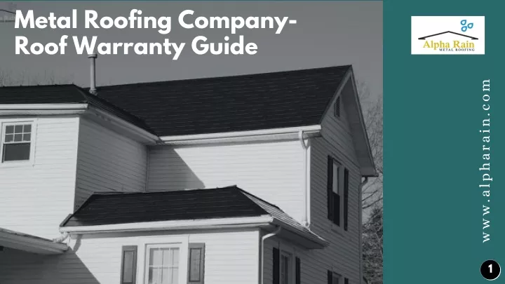 metal roofing company roof warranty guide