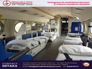Ambulance service in Patna at duty in Bihar
