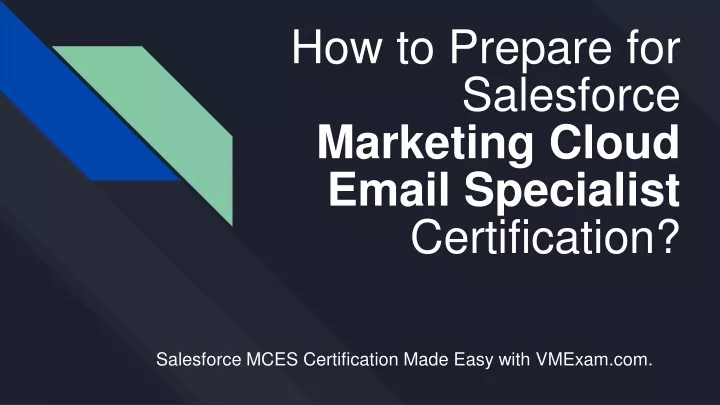 how to prepare for salesforce marketing cloud