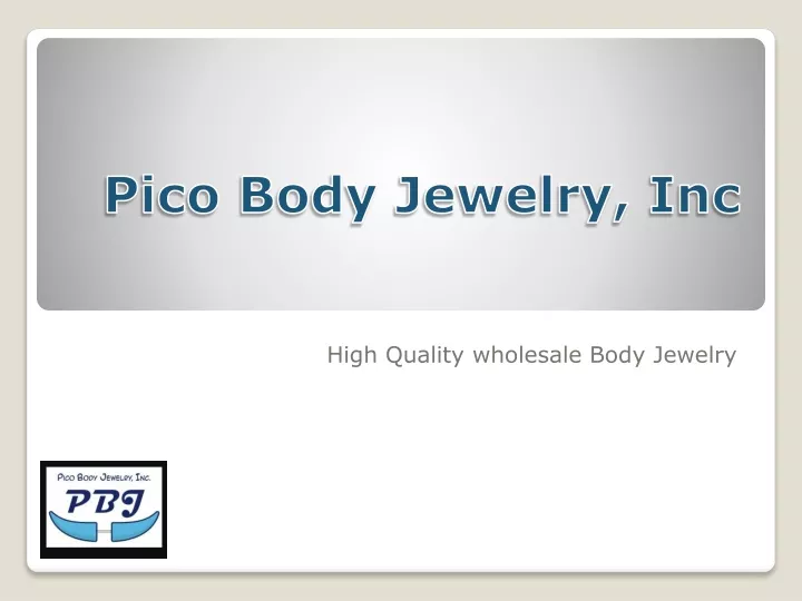 pico body jewelry inc