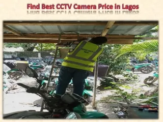Find Best CCTV Camera Price in Lagos