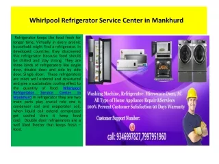 Whirlpool Refrigerator Service Center in Vashi