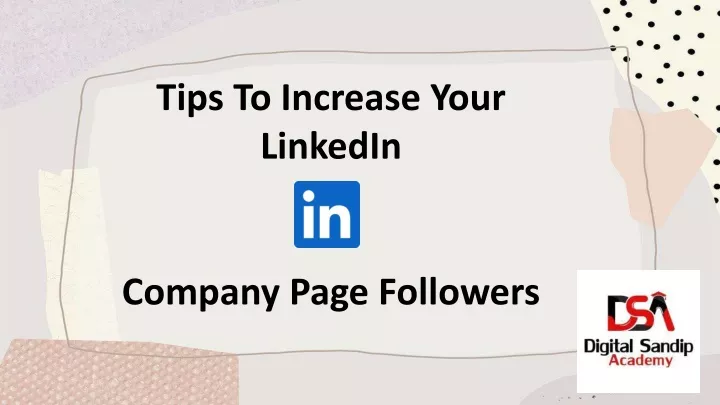 tips to increase your linkedin