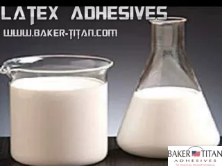 Latex Adhesives