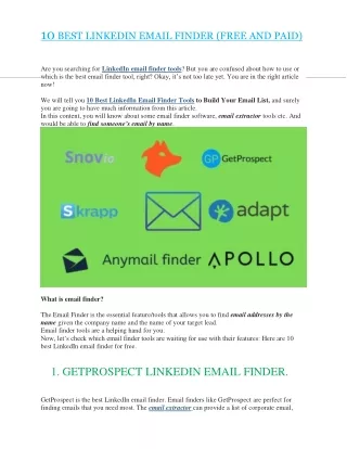 10 best free linkedin email finder tools email finder tools