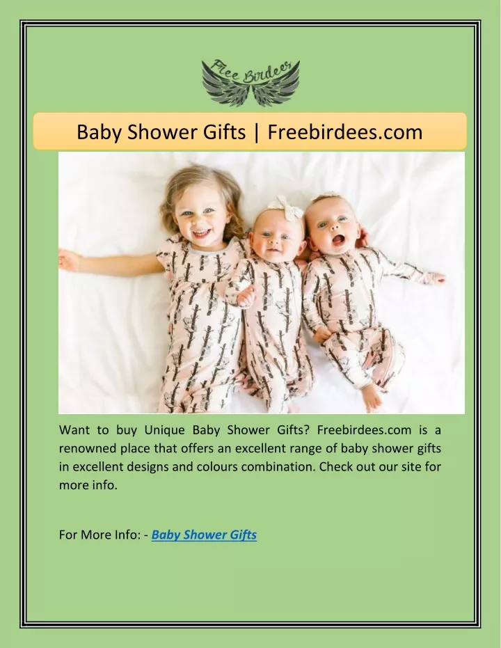 baby shower gifts freebirdees com