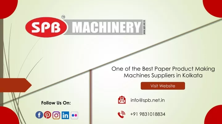 one of the best paper product making machines