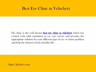 best eye clinic in velachery