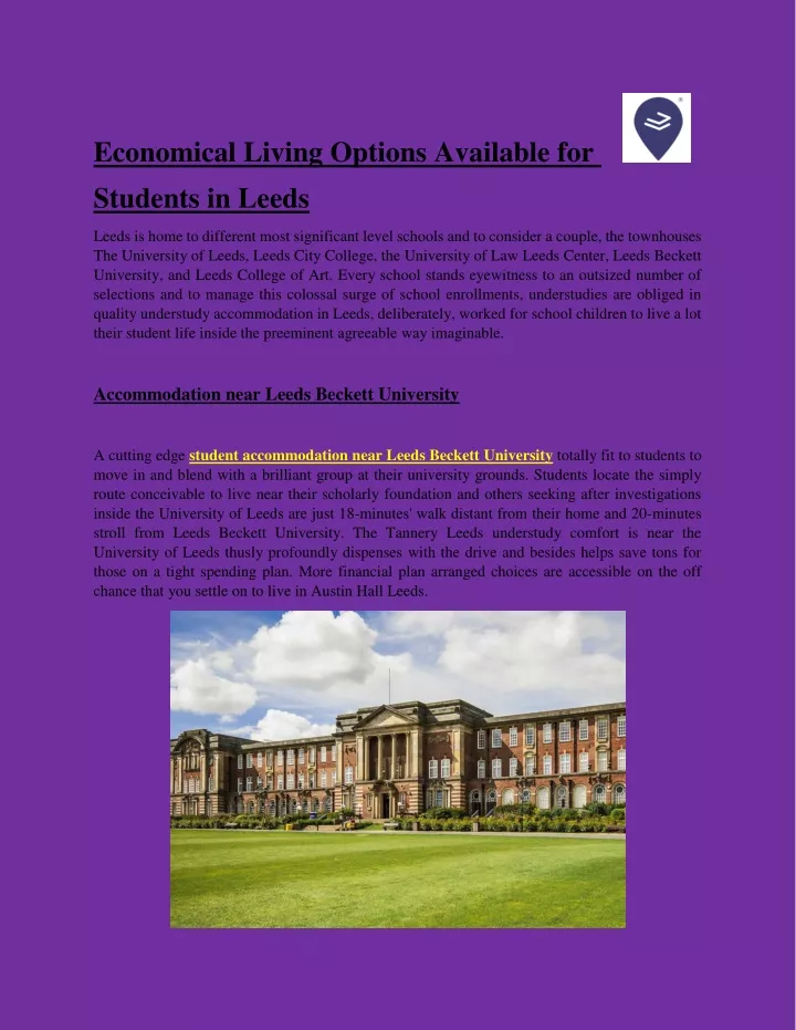 economical living options available for students