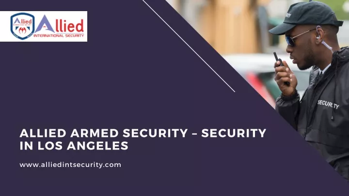 allied armed security security in los angeles