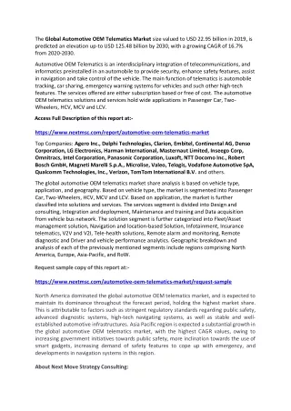 the global automotive oem telematics market size