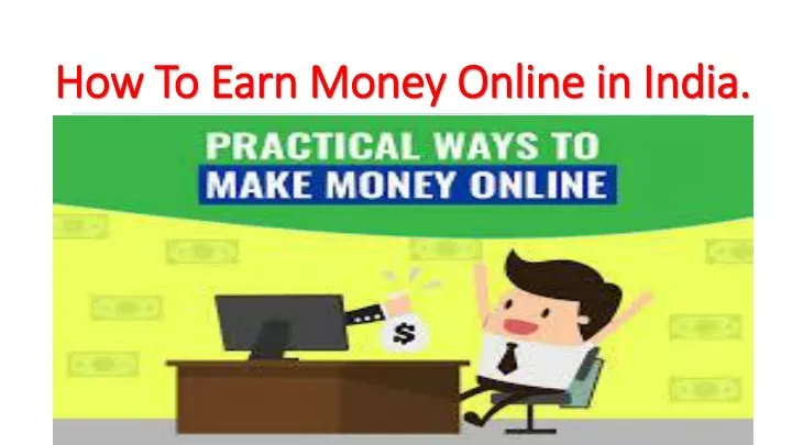 how to earn money online in india