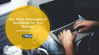 Advantages of QuickBooks for Your Business
