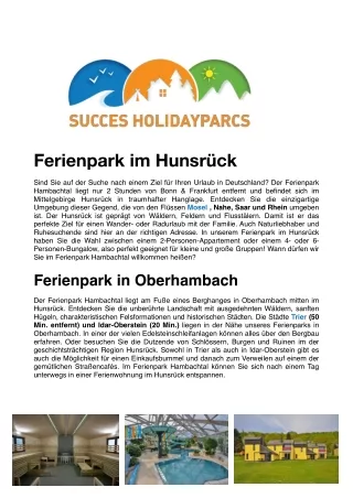 ferienpark im hunsr ck