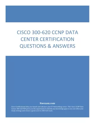 cisco 300 620 ccnp data center certification