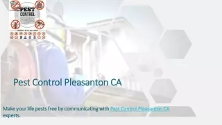 Pest Control Pleasanton CA