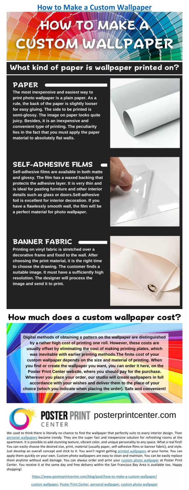 how to make a custom wallpaper