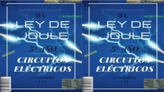 LEY DE JOULE Y CIRCUITOS