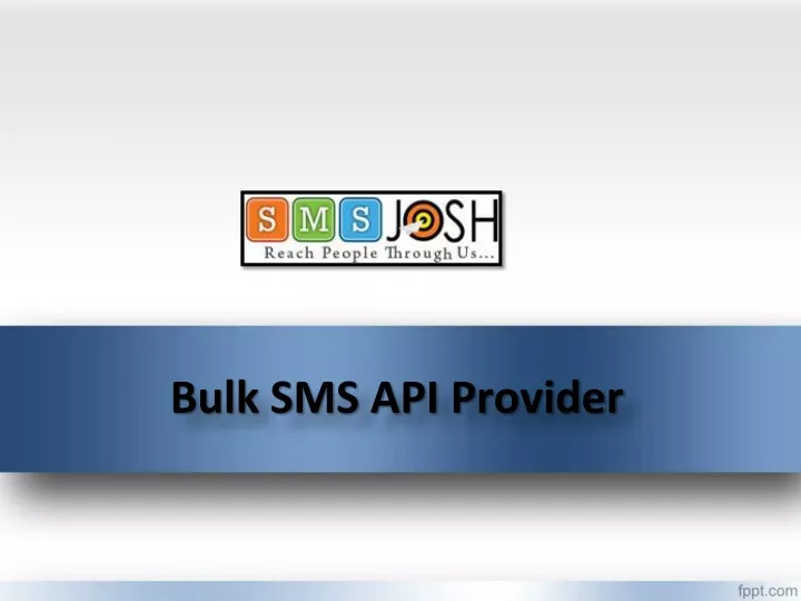 bulk sms api provider