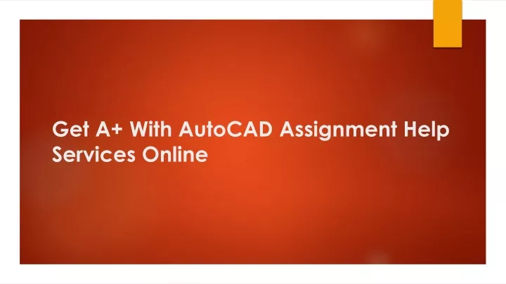 get a with autocad assignment help services online