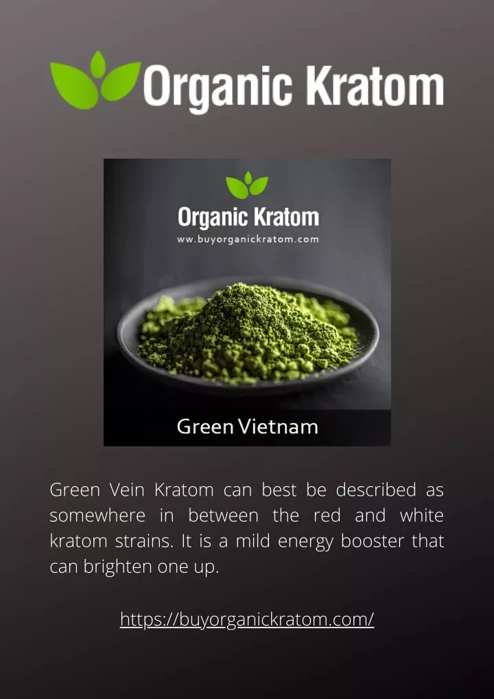green vein kratom can best be described