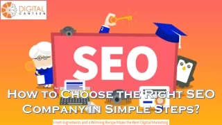 how to choose the right seo company in simple