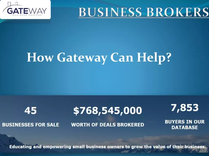 how gateway can help