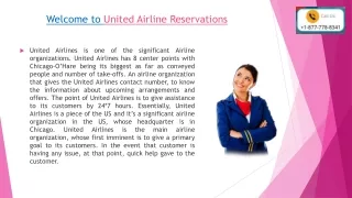 welcome to united airline reservations