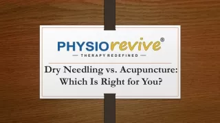dry needling vs acupuncture which is right for you