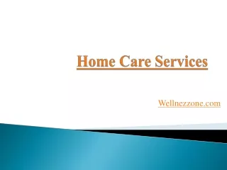 Home Care Services