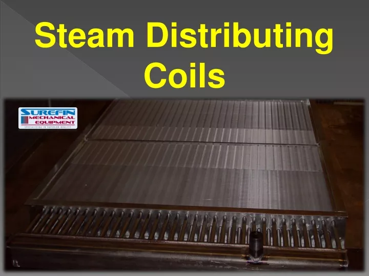 steam distributing coils