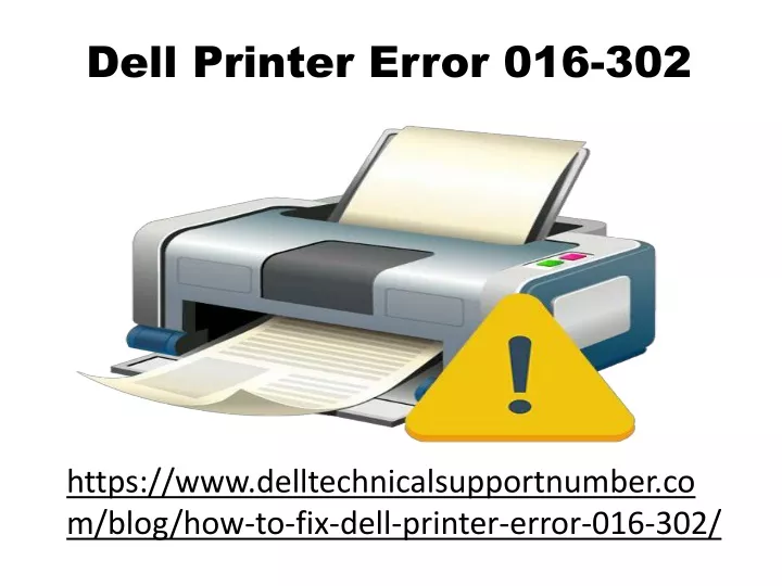 dell printer error 016 302