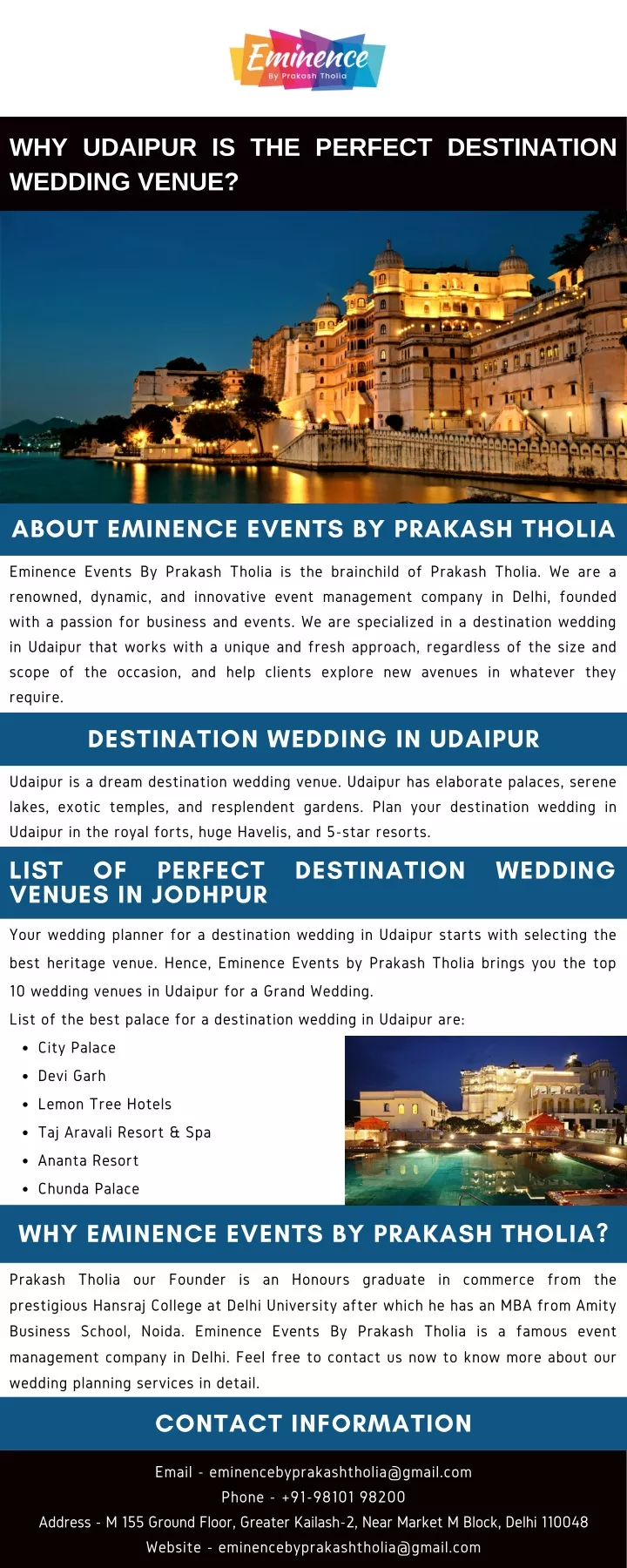 why udaipur is the perfect destination wedding